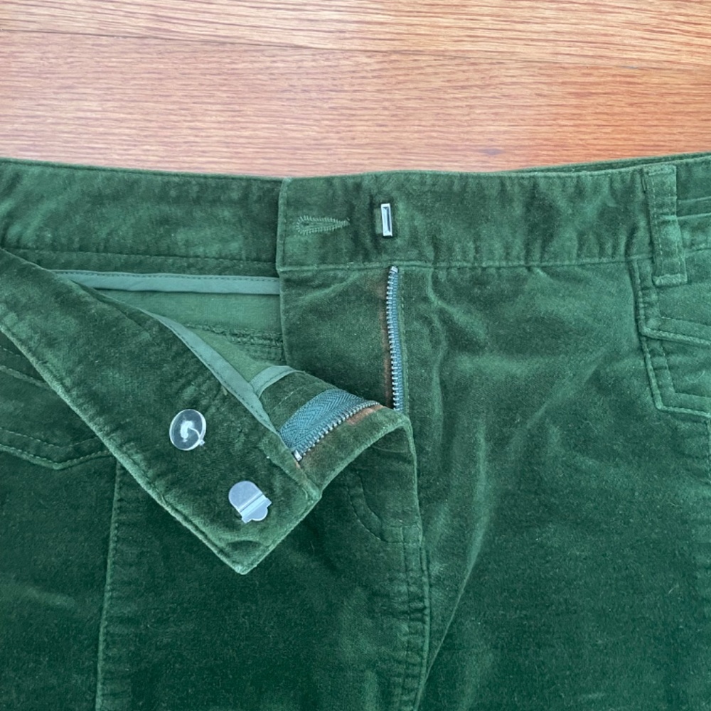 Bass Corduroy Green Skirt Size 10 - Picture 4 of 8